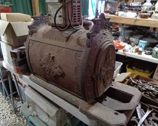 ANTIQUE WOOD STOVE