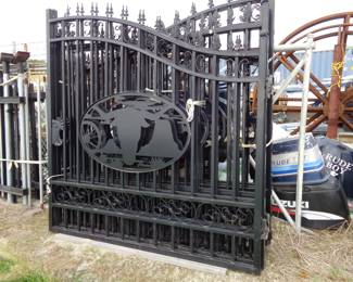 PAIR of NEW WROUGHT GATES