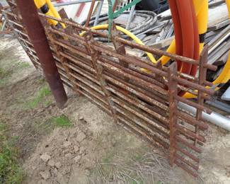ANTIQUE JAIL BARS