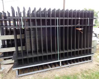 NEW WROUGHT IRON FENCE PANELS