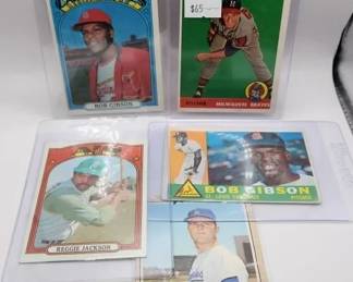 VINTAGE 50S70S STAR BASEBALL CARDS