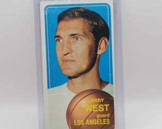 1970 TOPPS JERRY WEST CARD. NICE CARD