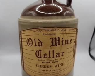 VINTAGE OLD WINE CELLAR BOTTLE