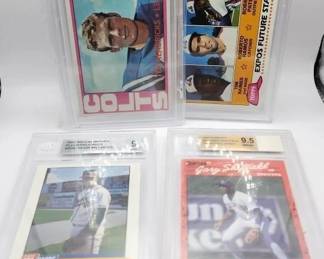 LOT OF GRADED CARDS