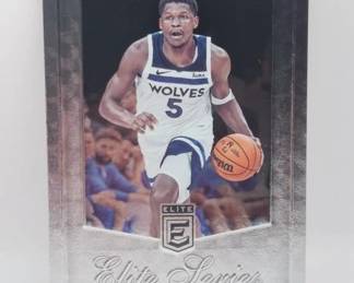 ANTHONY EDWARDS ELITE SERIES HOLO CARD