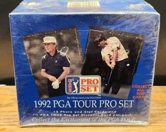1992 PGA TOUR WAX BOX. 36 SEALED PACKS