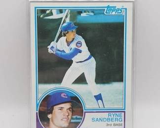 1983 TOPPS RYNE SANDBERG ROOKIE. NICE CARD