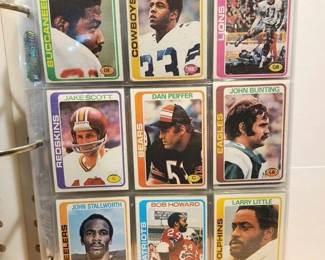 1978 TOPPS FOOTBALL COMPLETE SET. 528 OF 528