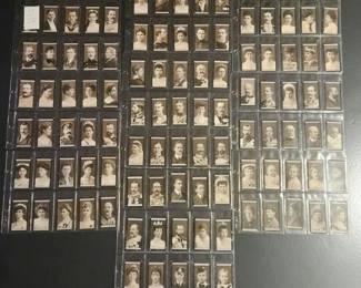 1908 WILLS CIGARETTE CARD COMPLETE SET OF 100