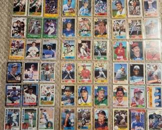54 SIGNED BASEBALL CARDS!