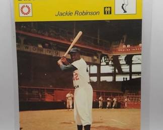 1977 JACKIE ROBINSON CARD. PRINTED IN JAPAN