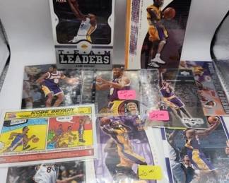 LOT OF KOBE BRYANT CARDS