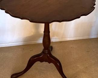 Vintage Scalloped Table