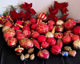 Glass HandPainted Ornaments