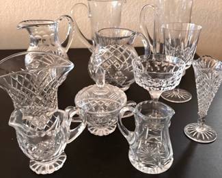 11pc Misc Crystal Pieces
