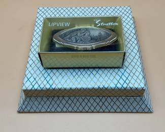 Stratton Makeup Compact Lipview Made in England