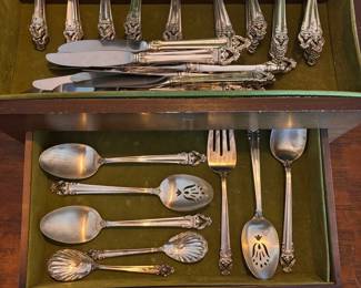Reed Barton Mirrorstele Sterling Silverware Set