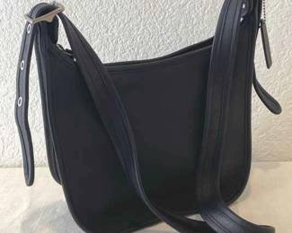 Vintage Coach Janices Legacy Black Crossbody Bag