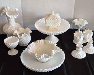 Milk Glass Collection