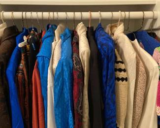 Colorful Tops Many Silk