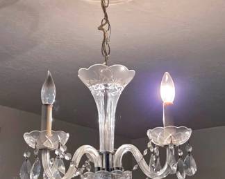 Small Crystal Chandelier