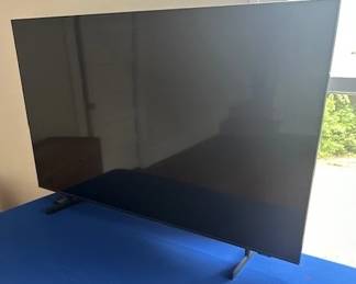 Samsung 55" TV, model #UN55CU8000F.
