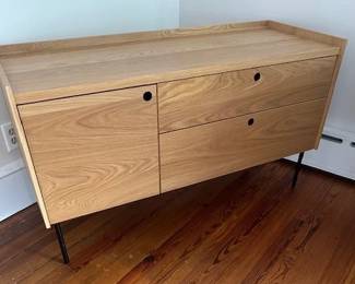 Blu Dot Media Cabinet, 49"x18" and 27"tall.