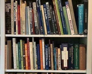 Books, including: architecture, art, travel, and more.
