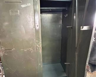 Vintage Military Police Locker