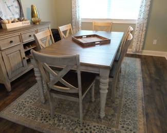 Liberty Furniture (Wood Side Chairs are Heavy)