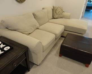 Couch is 2 pieces (you will need help moving this item)