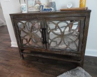 Wood Storage Cabinet