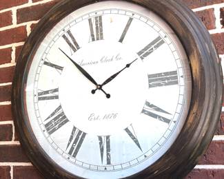 Indoor/outdoor clock