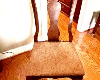 Queen Anne style dining chairs
