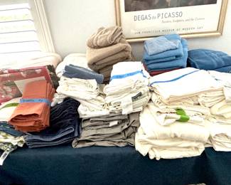 Towels and sheets