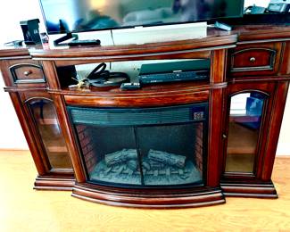 Electric fireplace/TV stand