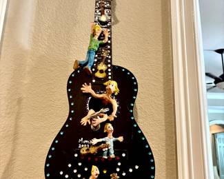 Decorated ukulele