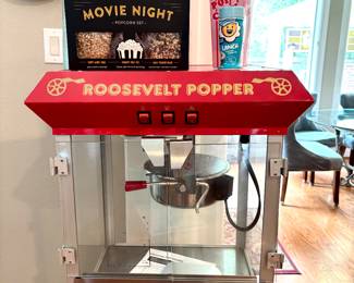 Roosevelt popcorn machine