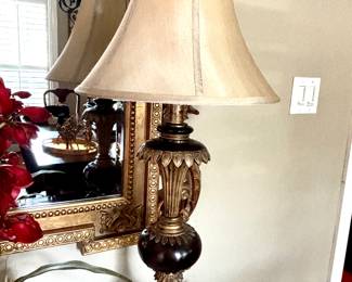 Assorted styles of single lamps