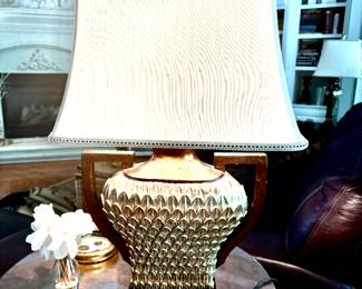 Impressive pair of large lamps