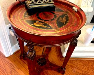 Painted accent table
