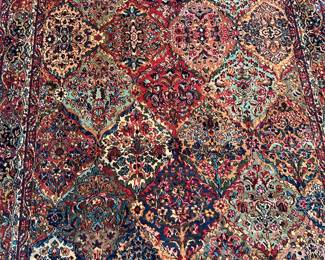 Karastan area rug measures 68" wide x 119" long (including fringe). $1200. Call Patty (or text) with offers to buy and setup a pickup. We will make pickup easy for you! 847-772-0404.