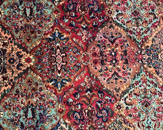 Karastan area rug measures 68" wide x 119" long (including fringe). $1200. Call Patty (or text) with offers to buy and setup a pickup. We will make pickup easy for you! 847-772-0404.