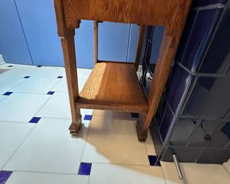 Antique Secretary. In good condition. There are no supports under the drop top for the desk other than the drawer. Measures 50"H x 28"W x 15 1/2"D. $275. Call Patty (or text) with offers to buy and setup a pickup. We will make pickup easy for you! 847-772-0404.