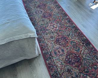 Karastan runner measures 118" long (including fringe) x 34" wide $400. Call Patty (or text) with offers to buy and setup a pickup. We will make pickup easy for you! 847-772-0404.