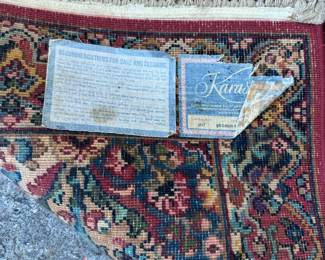 Karastan runner measures 118" long (including fringe) x 34" wide $400. Call Patty (or text) with offers to buy and setup a pickup. We will make pickup easy for you! 847-772-0404.