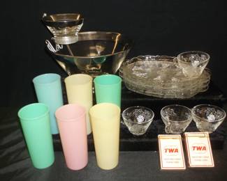 Tupperware glasses
