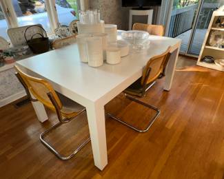 Parsons table could be a great desk also !