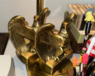 Eagle bookends