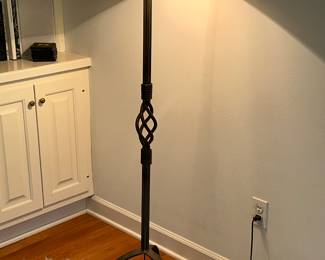 Iron floor lamp
